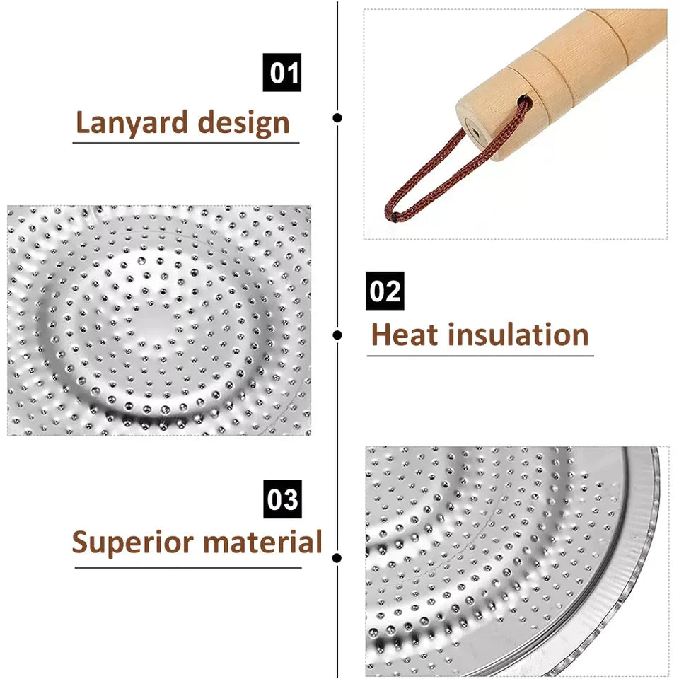 Stove Heat Diffuser - Stornfield Steel Insulation Pad