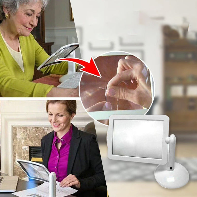 Stornfield | Hands-Free Desktop Magnifier with LED