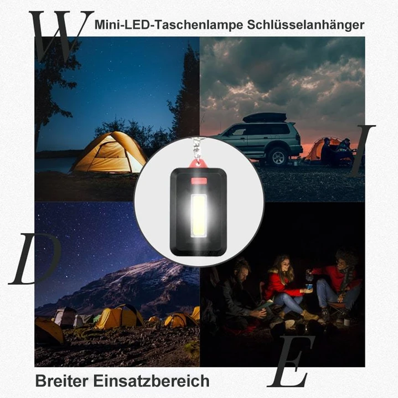 Mini-LED-Flashlight Keychain | Stornfield