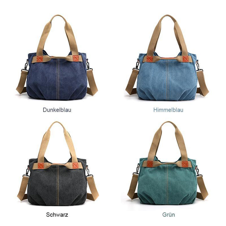 Sailcloth shoulder bag with large capacity | Stornfield