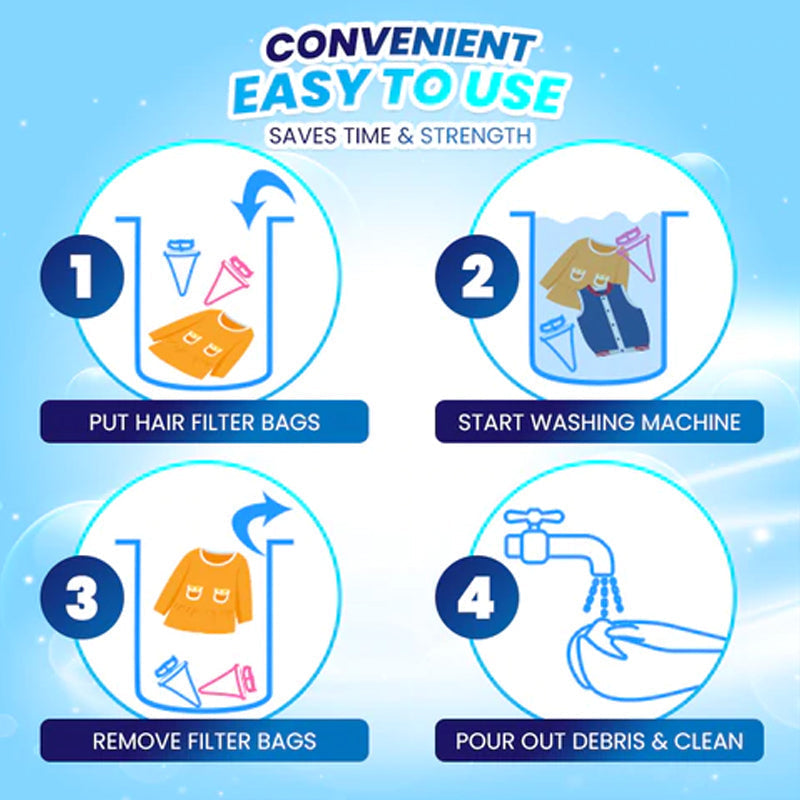 Washing Machine Hair Filter Mesh Bag | Stornfield