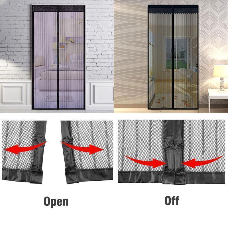 Stornfield | Porte de Screen Magnétique avec Fermeture Velcro