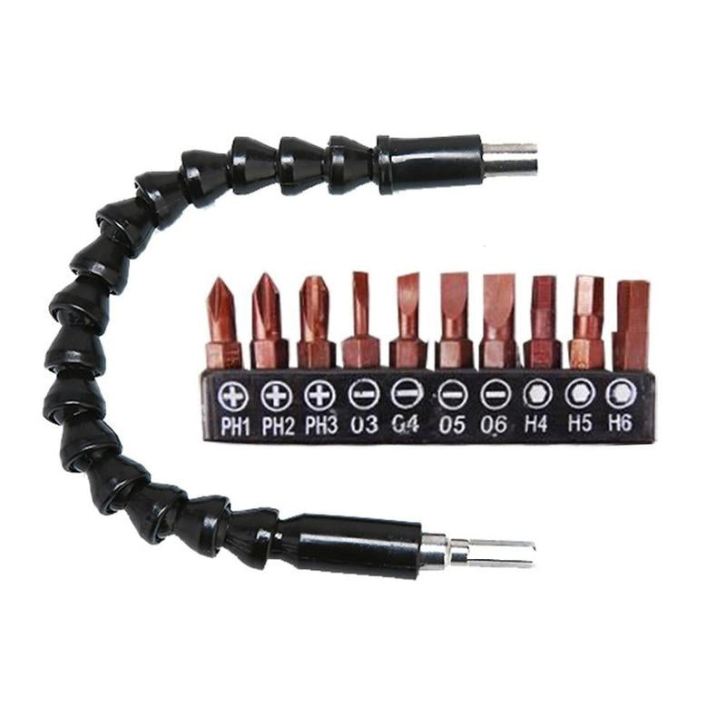 Flexible Drill Bit Extension Soft Shaft Screwdriver | Stornfield