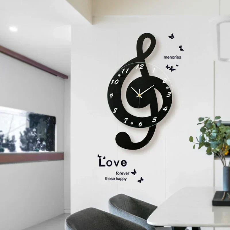 Stornfield Modern Interior Musical Treble Clef Design
