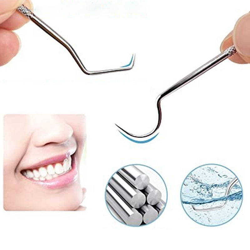 Toothpick set made of stainless steel (7 pieces) | Stornfield
