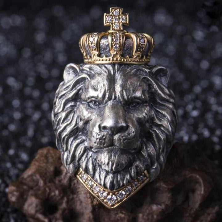 Retro Nordic Lion Shaped Ring | Stornfield