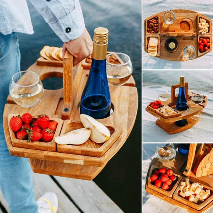 Stornfield | Portable Wooden Picnic Table