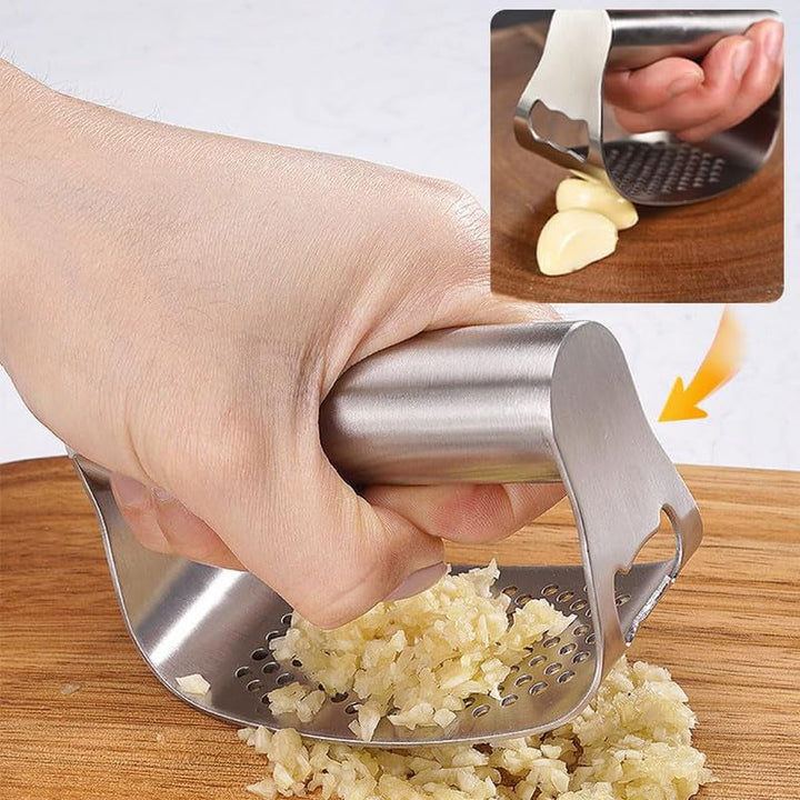 New garlic press made of stainless steel | Stornfield