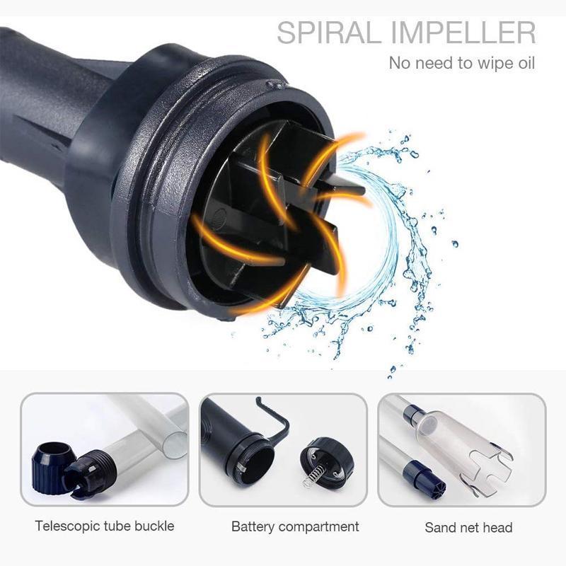 Automatic water exchanger of fish tank electric sand washer | Stornfield