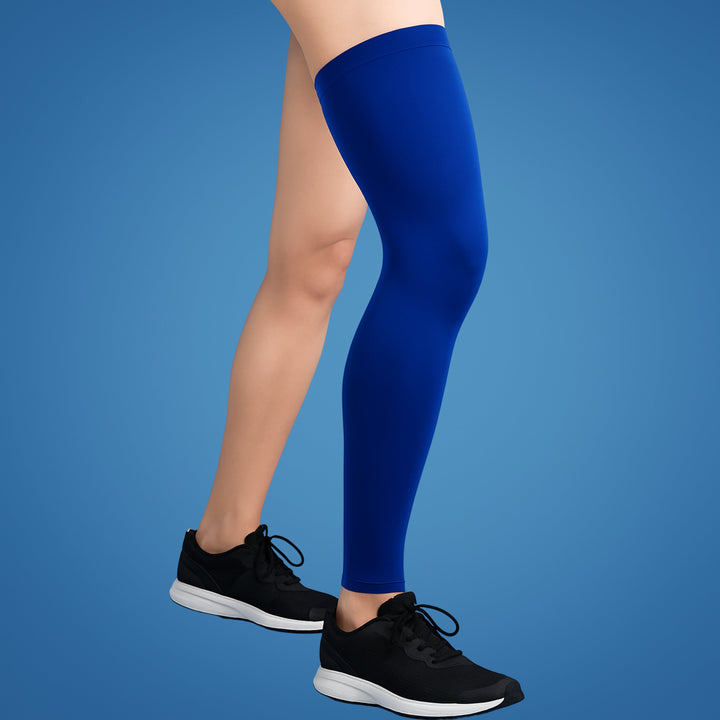 FlexiRelief | Full Leg Compression Sleeve – Knee Support – Graduated Pressure – Pain Relief – Recovery – Swelling Reduction Stornfield