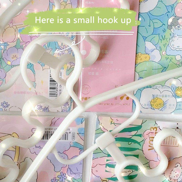Japanese Space-Saving Wavy Cloth Hanger | Stonrfield
