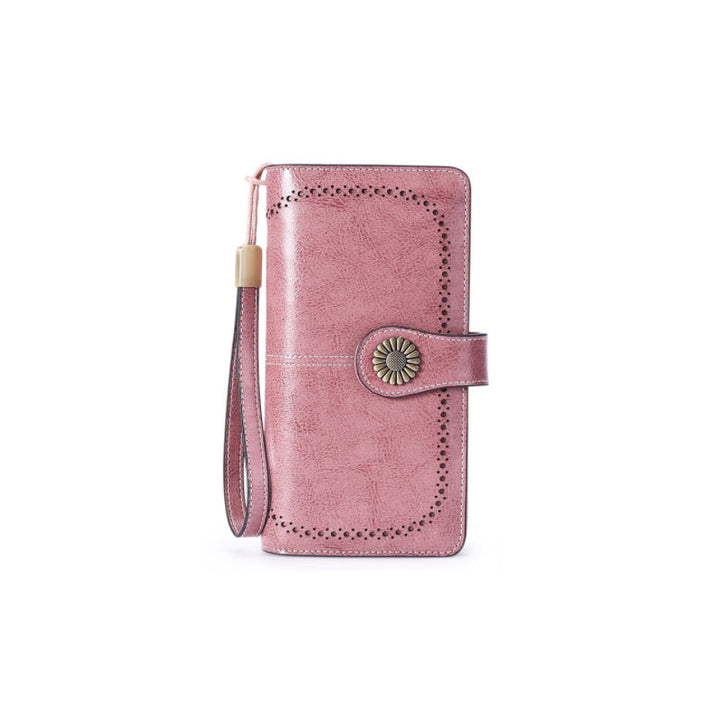 Retro long wallet with large capacity | Stornfield