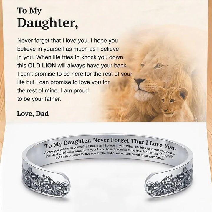 Stornfield | To My Daughter Proud of You Love Dad Bracelet