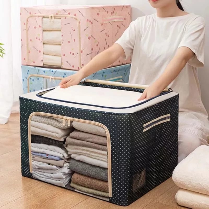Folding Storage Box For Clothes - 55 Ltr Stornfield