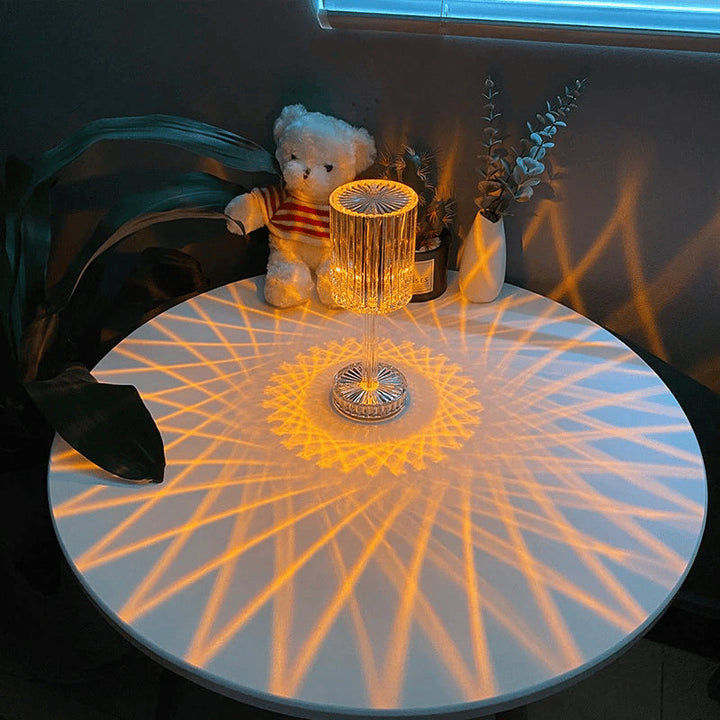Stornfield | Lampe Crystal Gatsby à Contrôle Tactile