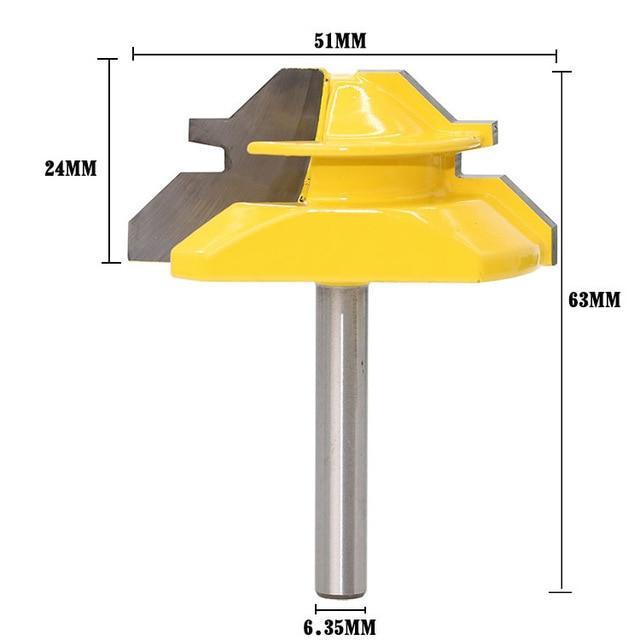 Lockable 45° bevel router bit | Stornfield