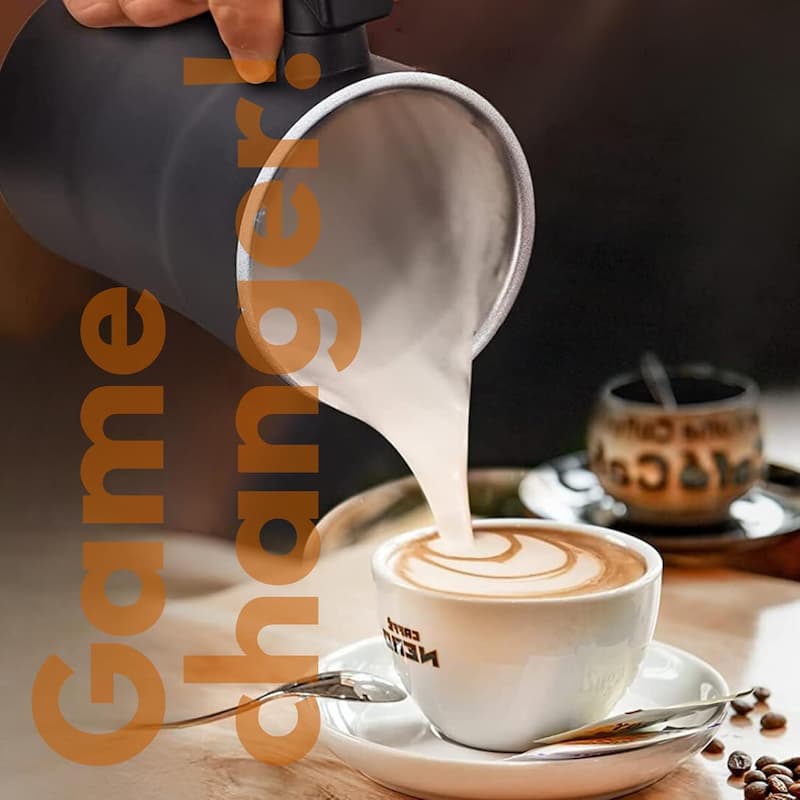 Electric milk frother for creamy foam | Stornfield