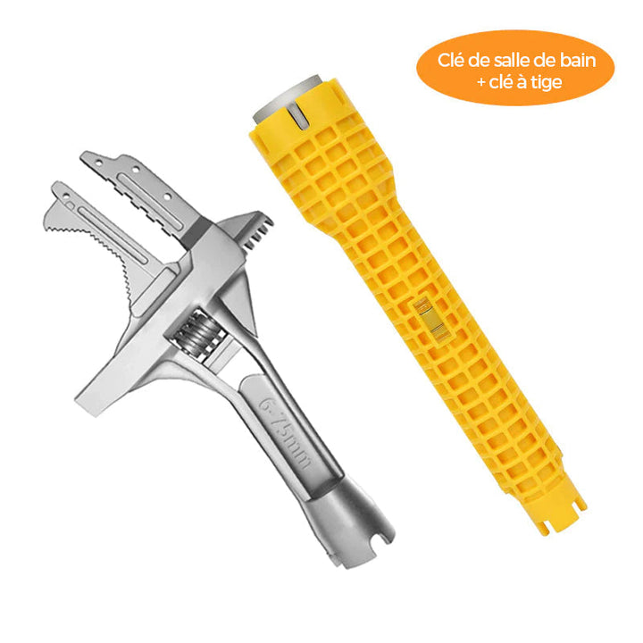 Multifunctional bathroom key tool | Stornfield