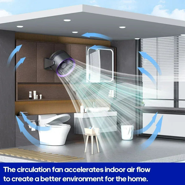 Wireless Portable Quiet Fan Circulator Air Cooler | Stornfield