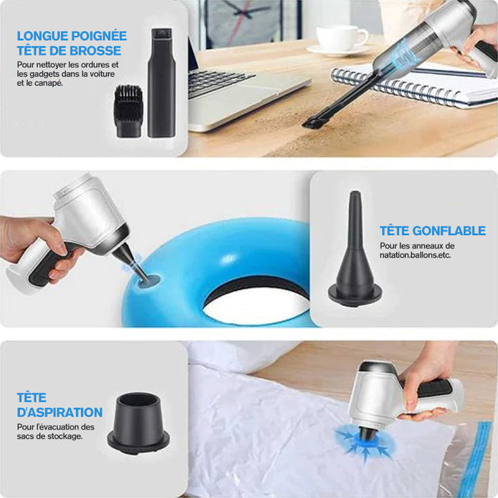 Cordless hand-held mini vacuum cleaner | Stornfield