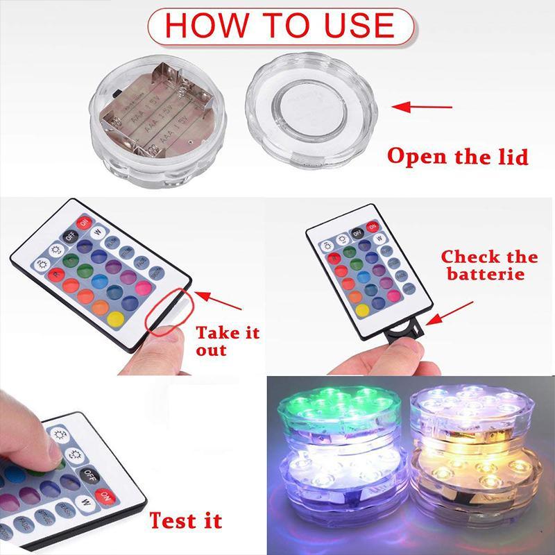 Stornfield | Waterproof Magnetic Suction LED Lamp with Remote Control