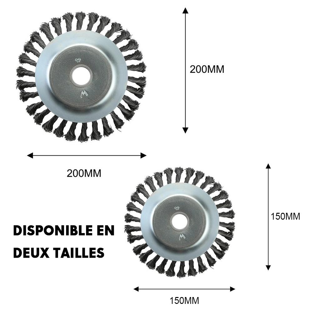 Twisted Wire Wheel Brush | Stornfield
