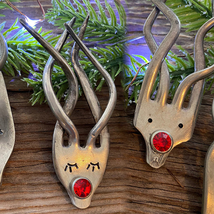 Funny Fork Reindeer Ornament | Stornfield