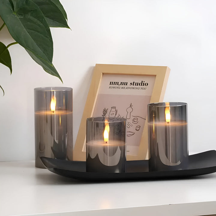 3D Flicker Flameless Candle Set | Stornfield