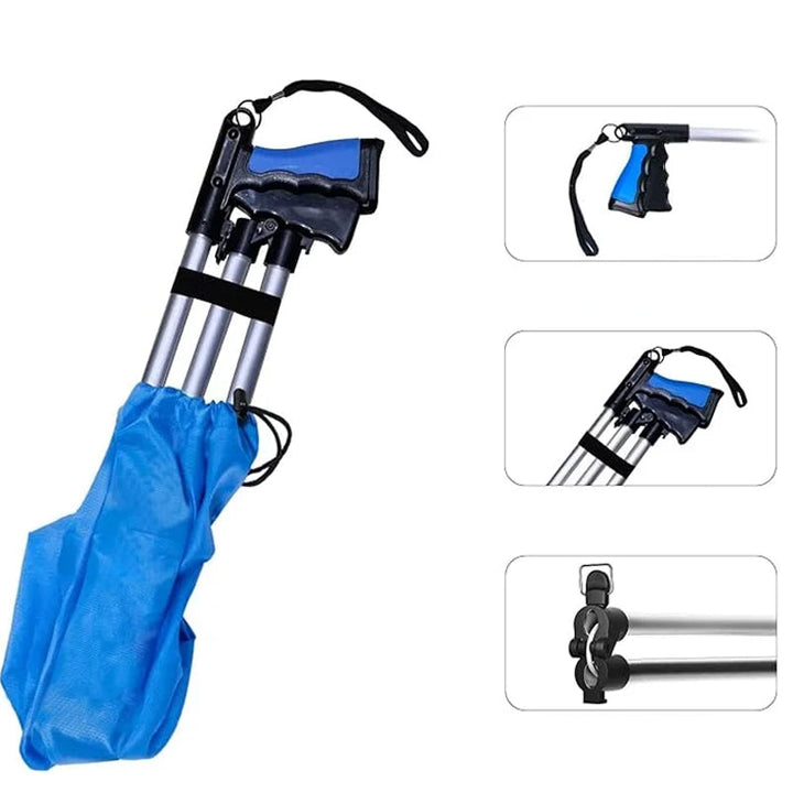 Foldable grabber with 360° rotating clip | Stornfield