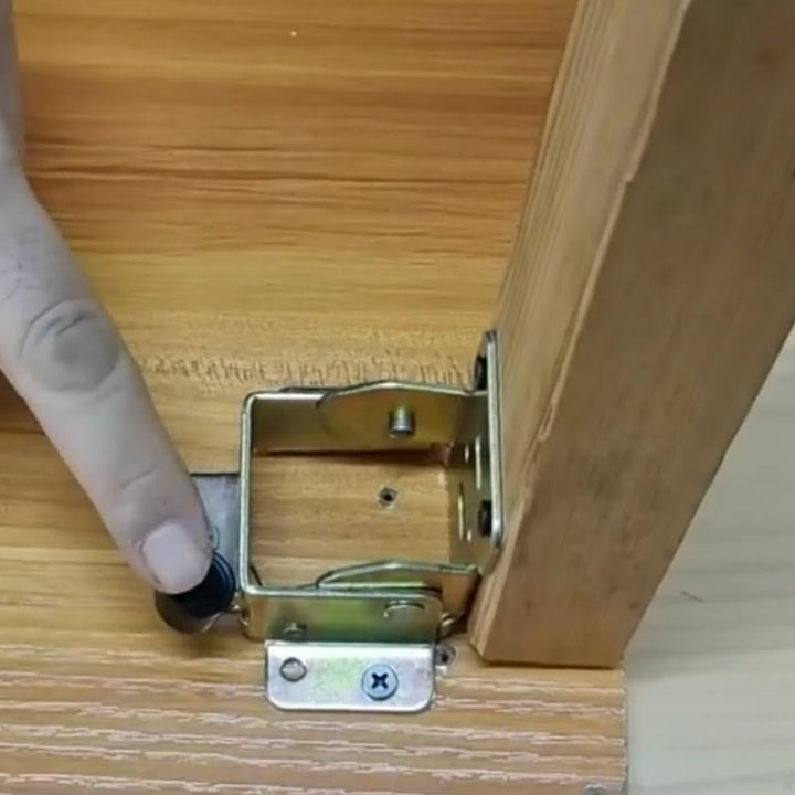 Lockable hinges for table legs | Stornfield