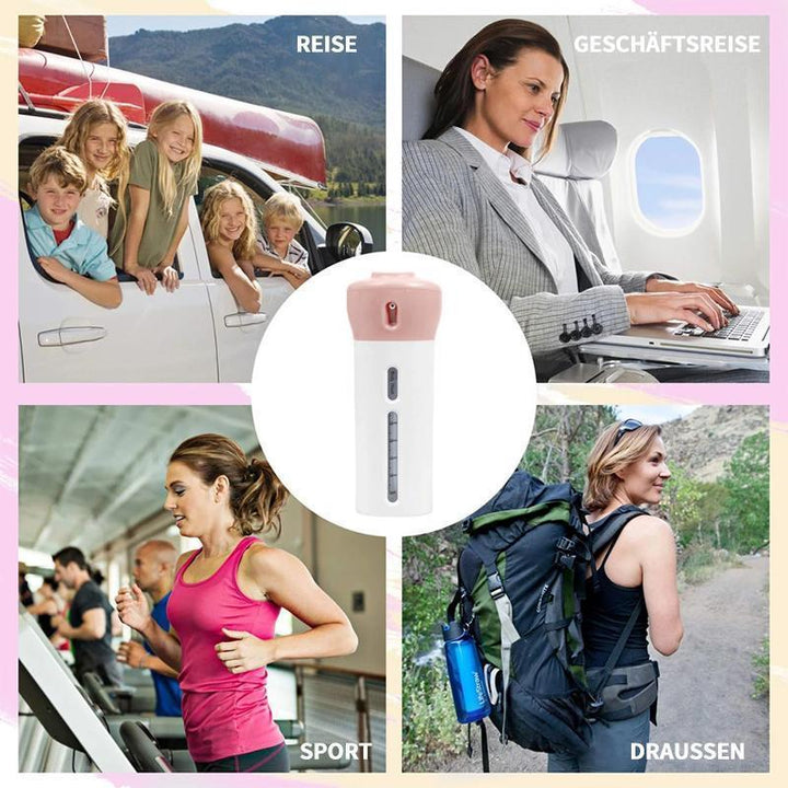 4-in-1 Travel Dispenser for Lotion, Shampoo, Gel, etc. | Stornfield