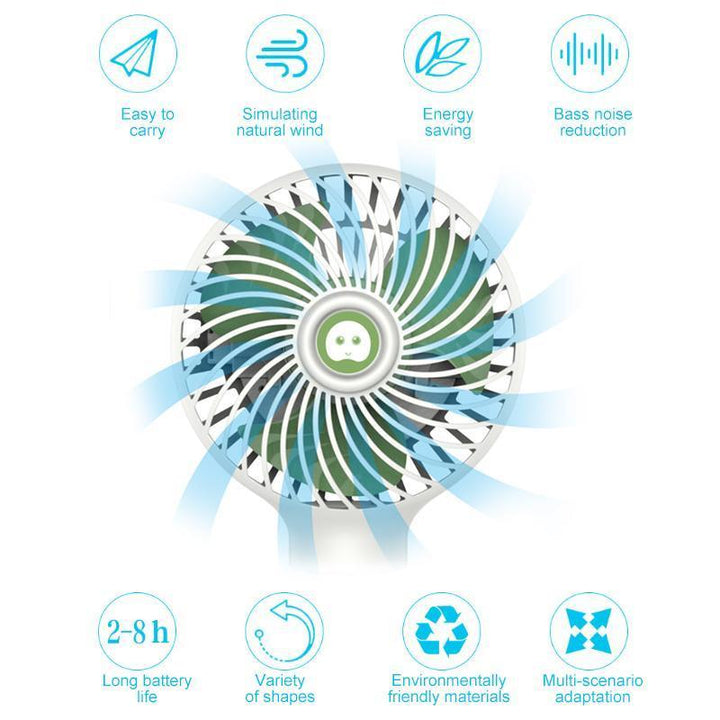 Mini Deformable Portable Fan | Stornfield