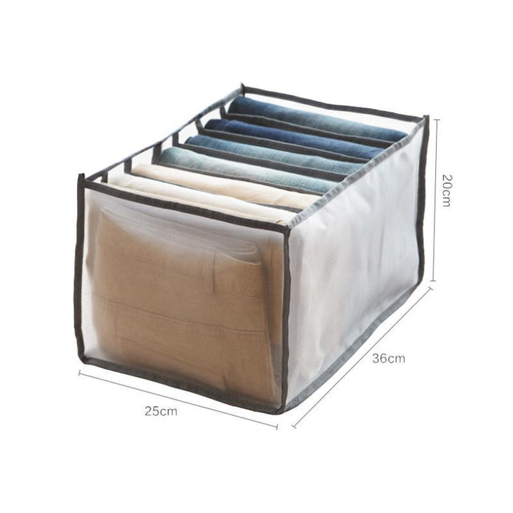 7-Grid Wardrobe Clothes Mesh Divider Organizer | Stornfield