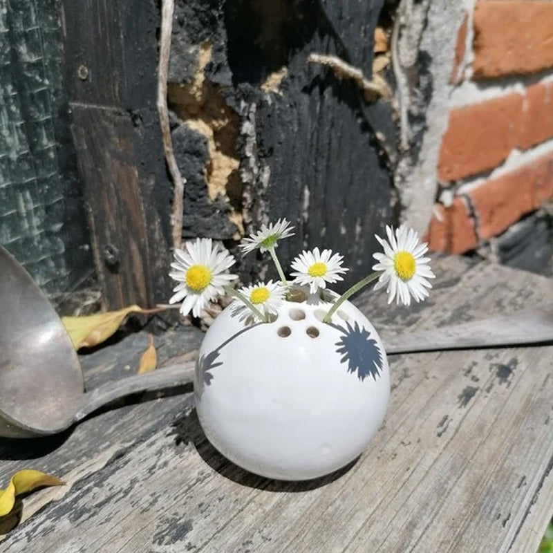 Resin Handmade Vase Flower Stone Table Decor | Stornfield