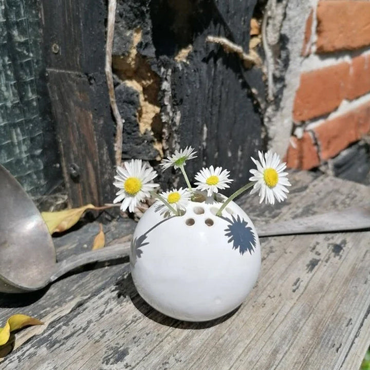 Resin Handmade Vase Flower Stone Table Decor | Stornfield