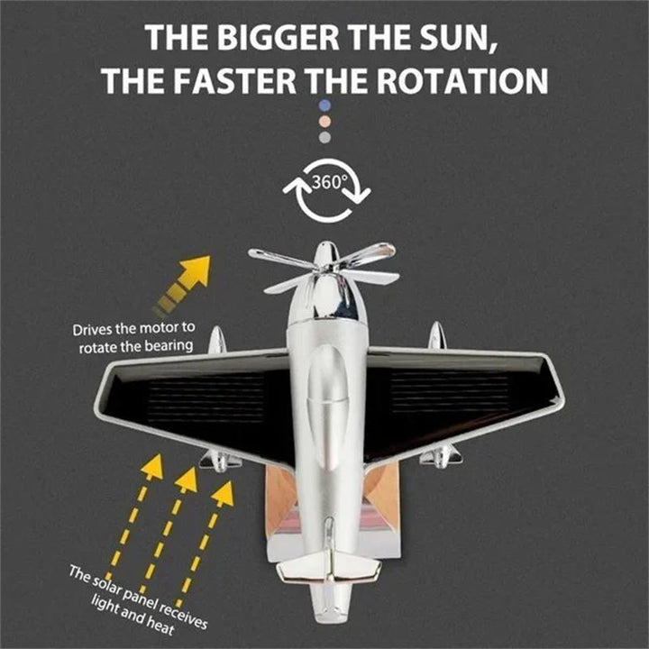 Solar Airplane Car Aromatherapy | Stornfield