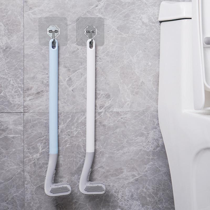 Stornfield | Flexible Silicone Toilet Brush with Long Handle