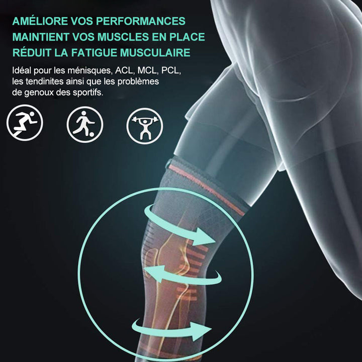 Elastic Knee Brace With Compression Effect | Stornfield