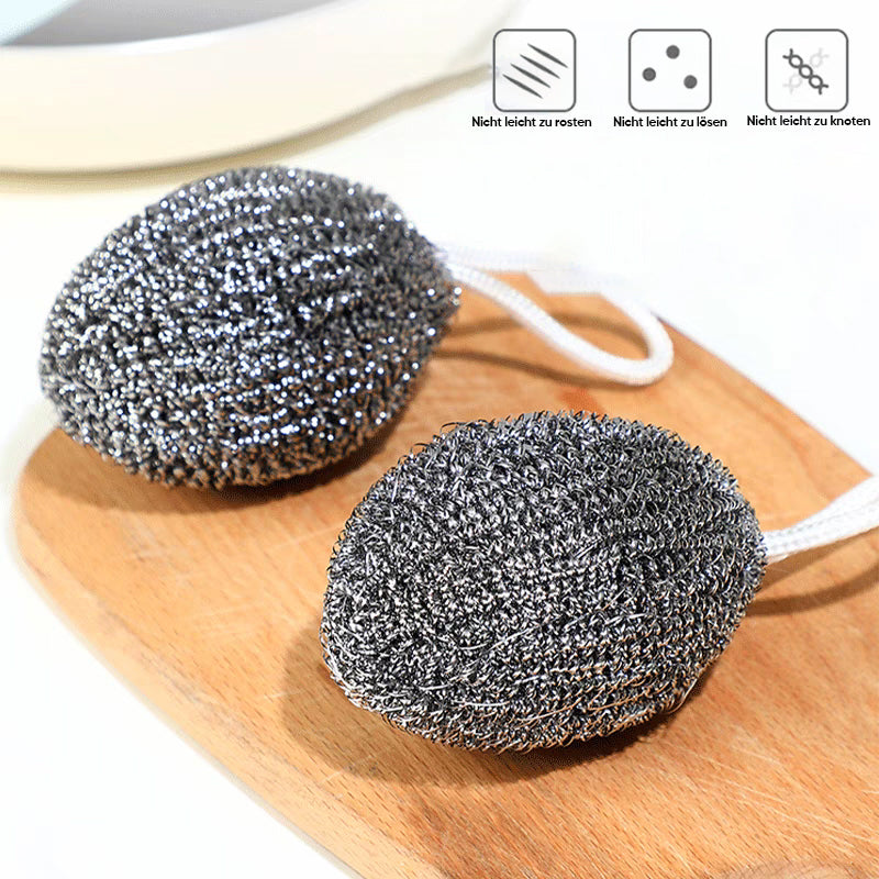 Wire dishwashing ball with carrying strap | Stornfield