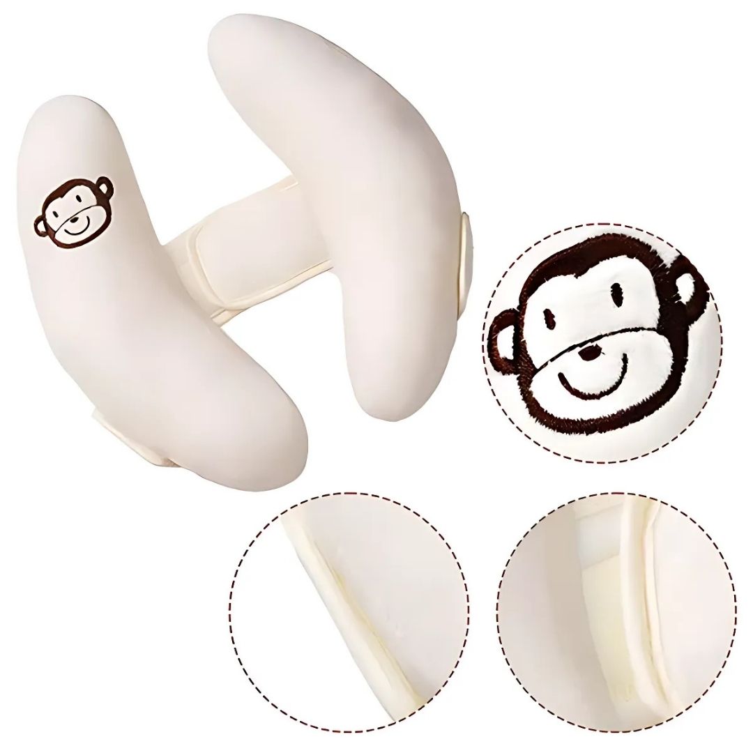 CuddleGuard | Baby Head Protection Cushion – Shock-Absorbing Banana Cushion – Breathable – Safety Lift for Stroller and Toddler