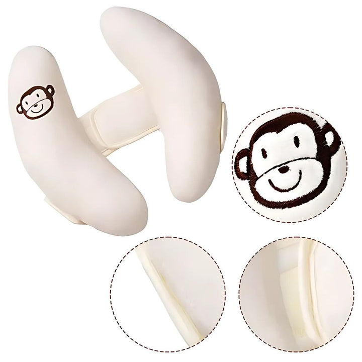CuddleGuard | Baby Head Protection Cushion – Shock-Absorbing Banana Cushion – Breathable – Safety Lift for Stroller and Toddler