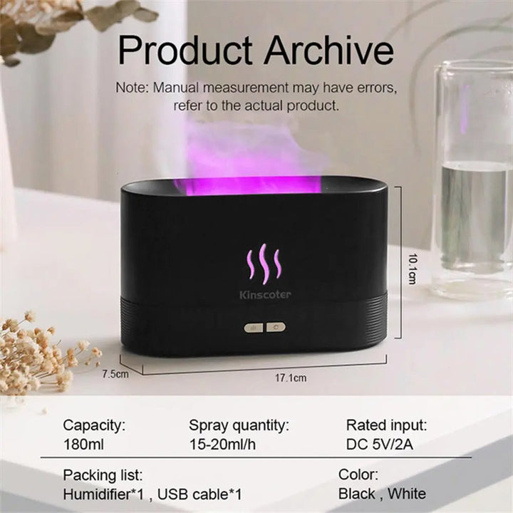 Electric Air Flame Humidifier Stornfield