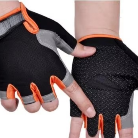 Stornfield | Breathable Anti Slip Shock Absorbing Half Finger Cycling Gloves