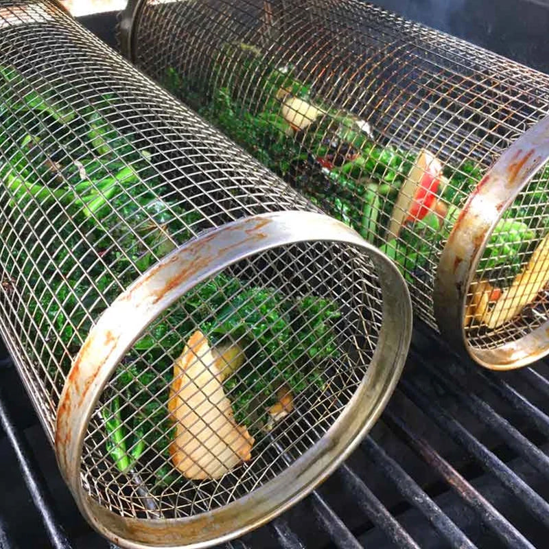 Cylindrical grill basket | Stornfield