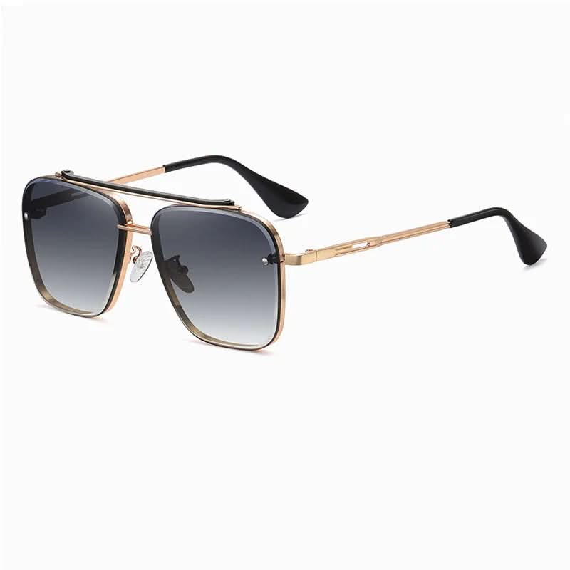 Stornfield | Men’s Gradient Lens Sunglasses with Large Metal Frame
