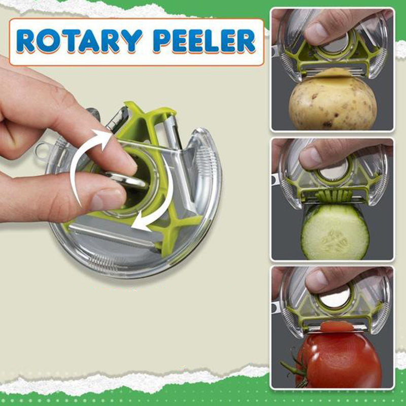 Stainless Steel 3-in-1 Peeler | Stornfield