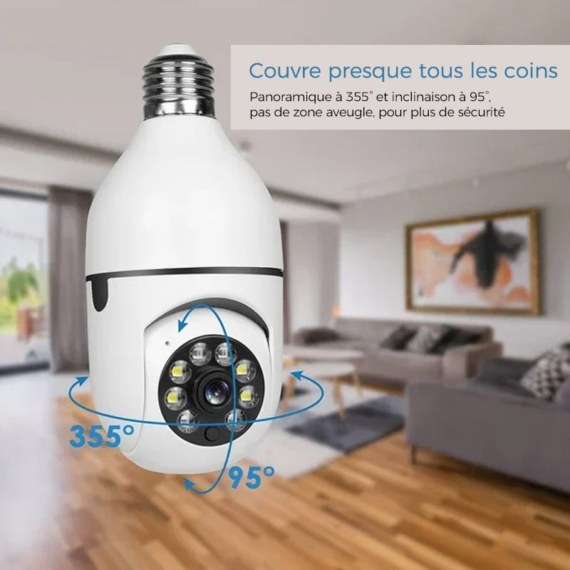 Wireless Bulb Security Camera | Stornfield