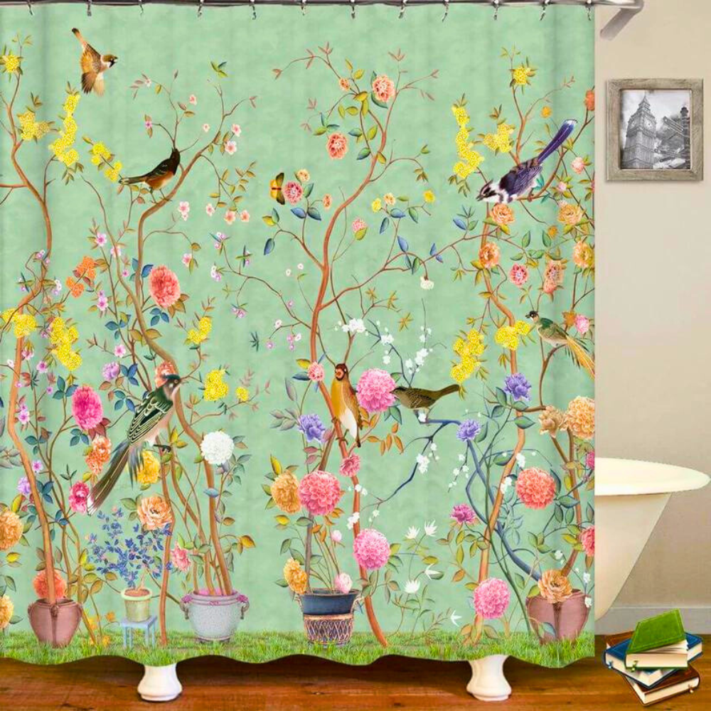 RustiShower Curtain - Waterproof Shower Curtain in Rustic Style | Stornfield