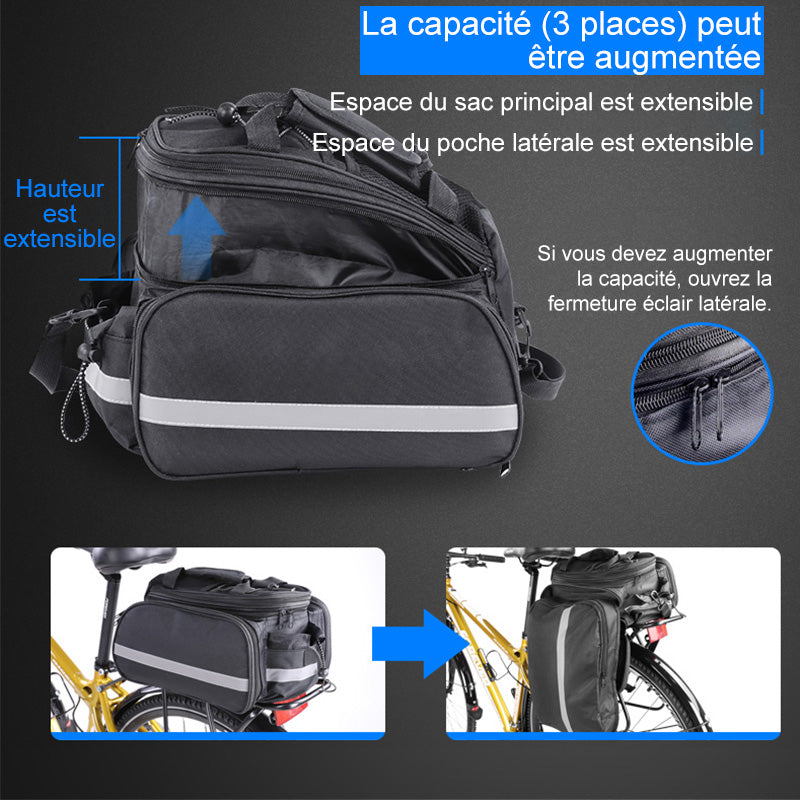 Foldable Storage Bag for Bicycle Rear Seat | Stornfield