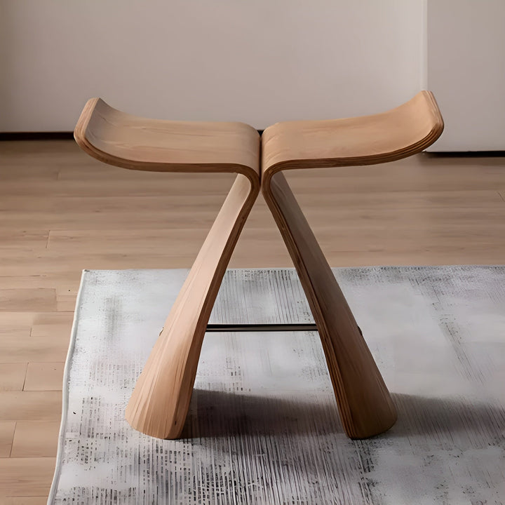 Handcrafted Wooden Bench – Rustic Seating made of Solid Wood | Stornfield